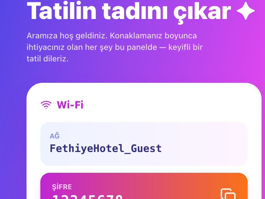 Canlı tasarım önizlemesi